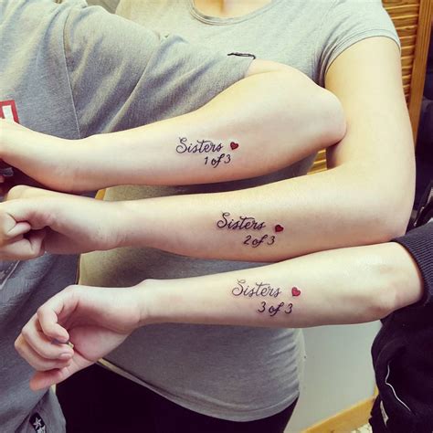 They can have the exact same design or slight variations. . Simple sibling tattoos for 3